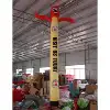 18ft One Leg Plain Yellow Inflatable Tube People, Fly Guy Air Dancer