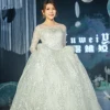 2019 Wholesale white Backless Elegance Gelinlik Vestido De Novia Long Sleeve Muslim Wedding Dress for bride guangzhou factory