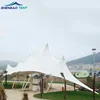 Waterproof Building Roof Cover Pvdf Architecture Tensile Membrane Structure Tent