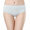 Mid waist ladies seamless cotton women underwear panties