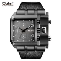 Oulm Watch Men's Quartz Clock Big Size PU Leather Casual Wristwatch Unique Male Sport Watches
Oulm Watch Men's Quartz Clock Big Size PU Leather Casual Wristwatch Unique Male Sport Watches