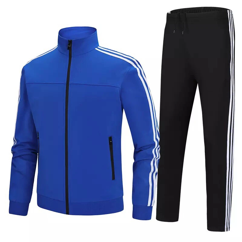 good quality mens muscle fit track suits running jogger suits with striped tape, Custom
good quality mens muscle fit track suits running jogger suits with striped tape, Custom