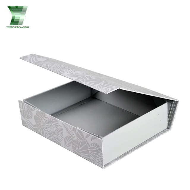 magnetic closure foldable paper packaging cardboard gift box