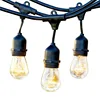 48 Ft 100FT Commercial construction Outdoor led Lighting S14 2W edison filament bulb 240v led string lights