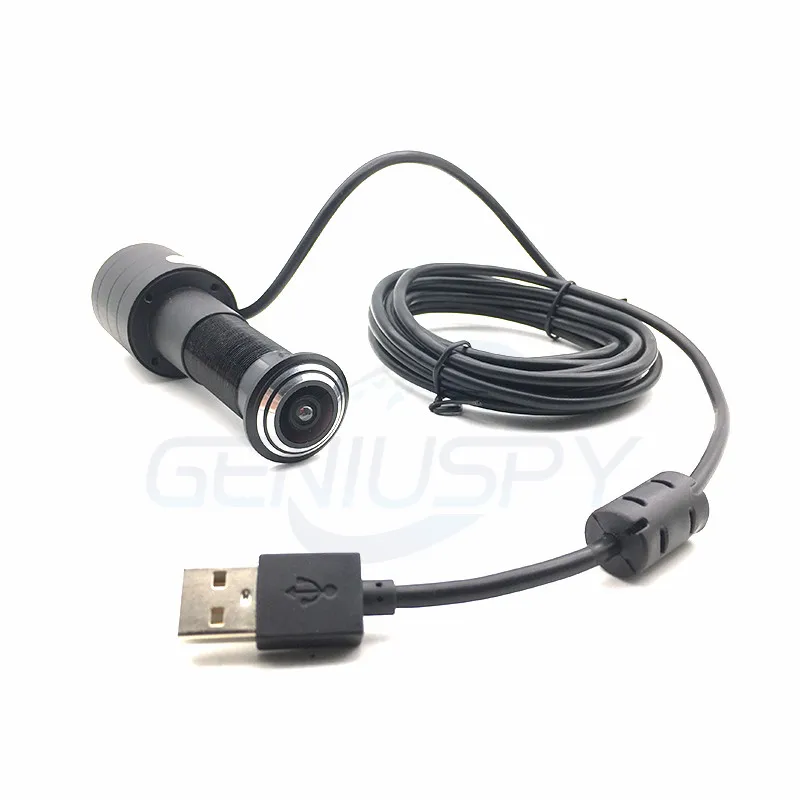 Hot Sale 1.66MM Fisheye Door Eye Viewer Peephole 720P HD 1MP Free Driver Wide Angle Camera Usb WebCam
Hot Sale 1.66MM Fisheye Door Eye Viewer Peephole 720P HD 1MP Free Driver Wide Angle Camera Usb WebCam