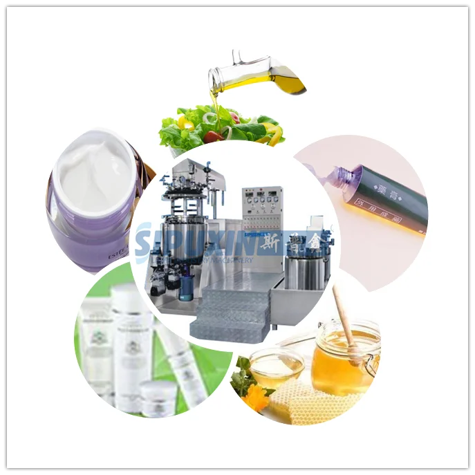 vacuum homogenizer emulsify machine