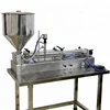 foot pedal filling machine for paste or cream