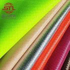 Wholesale Weaving Grain Artificial Embossed Leather for Wallet/Diary Cover/Belt/Wallpaper