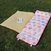 Envelope 100% cotton kids girls Portable Sleeping Bag 3 Season Lightweight Comfort for baby outdoor camping and travel