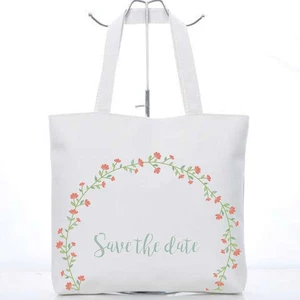 plain tote cheap christmas gift cotton canvas bags