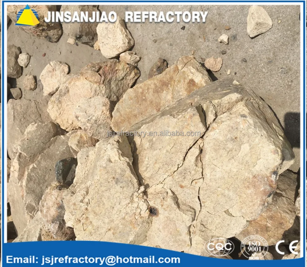 Factory Supply Refractory Grade Al2o3 40-88% White Raw Bauxite Ore Prices