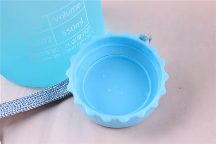 Clear/ Frosted Design BPA Free Water Bottle, Portable Water Bottle For Kids