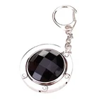 New Portable Crystal Purse Handbag Hook Hanger Bag Holder Foldable Folding USA