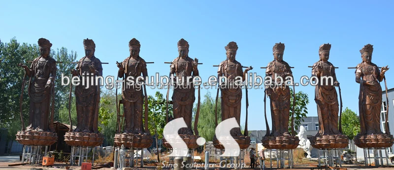 large buddha statues
