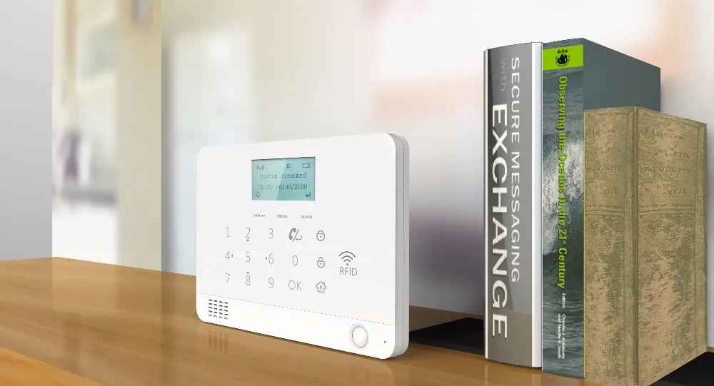 433MHz Wireless GSM SMS Home Burglar Security Alarm System Detector Sensor Kit