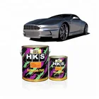 China supplier promotional 1K Sliver Gray Metallic Car Refinish Paint