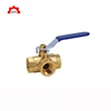 Hot new products best sale flanged bushing ball valve brass copper