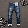 Men Dark Blue Dye Skinny Jeans Made In Italy From Online Shop China