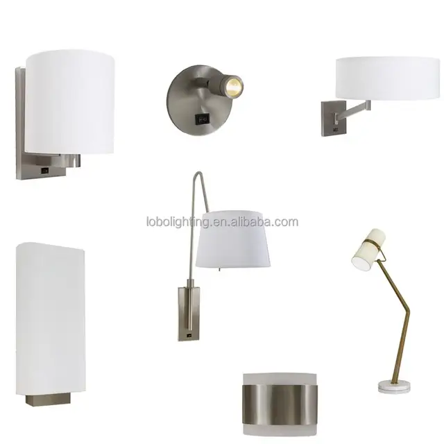UL lowest price best selling hotel lighting with electrical power outlet and USB port