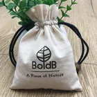 Mini Drawstring Pouches 100% Cotton Muslin 4" x 3" (10cm x 8cm) washbags for soap nuts, jewellery, crystals, soaps