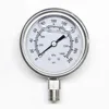 200psi 1400kpa 316/304l SS 60mm Oil Lower Mount Stainless Steel Manometer Vibration Proof Pressure Gauge Manufacturers