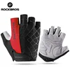 ROCKBROS Men's Cycling Bike Half Finger Gloves Shockproof Breathable MTB Mountain Bicycle Gloves Sports Unisex Cycling Gloves