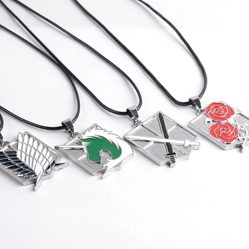 HOT Anime Attack On Titan Necklace Attack On Titan cosplay costume accessory, Silver
HOT Anime Attack On Titan Necklace Attack On Titan cosplay costume accessory, Silver