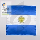 Latest cheap national country satin bandana custom