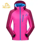 2017 Custom High Quality Women Winter Polyester Soft Shell Windbreaker Jacket