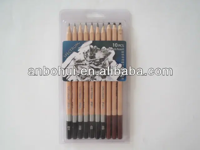 خشبية سوداء hb قلم رصاص