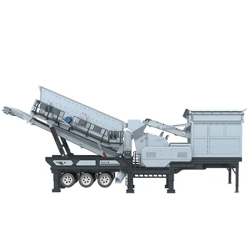 Good quality combinations mobile crusher, professional mining crusher