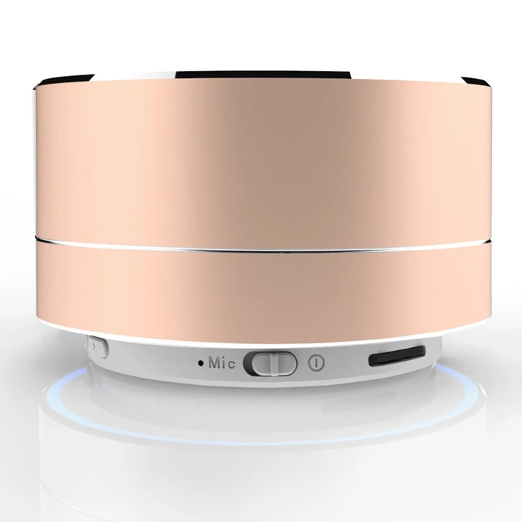2019 Best A10 Portable Wireless LED Bluetooth Speaker With Mic TF card FM radio - ANKUX.COM