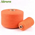 Purple Yarn Ring Spun Polyester Yarn The Best Choice Purple Oe Polyester Yarn 12S Ring Spun Yarn For Towel