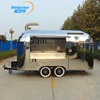 Webetter stainless steel food truck mobile food van fast food trailer for sale usa