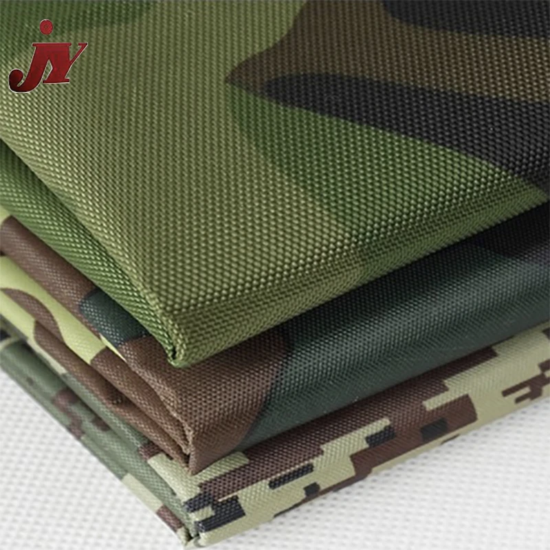 JY impression textile imperméable 600d camouflage tissu cordura militaire sac et bagage