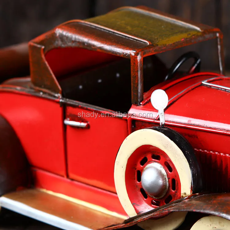 vintage car models/small cars toys iron metal crafts for home