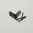 Hot sell flat head smooth shank black finished surface steel concrete nail