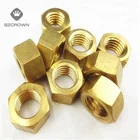 New Premium Bolts Nuts Hardware Products Brass Hex Nut Din934