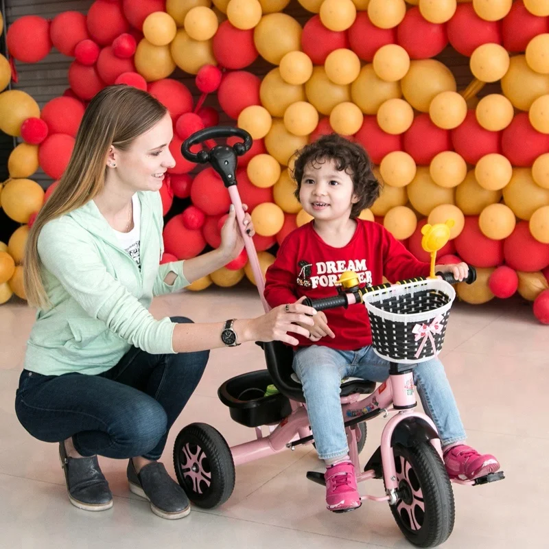 baby tricycle with parental control