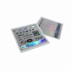 Hologram Anti forgery Label with Bar code & QR Code printing