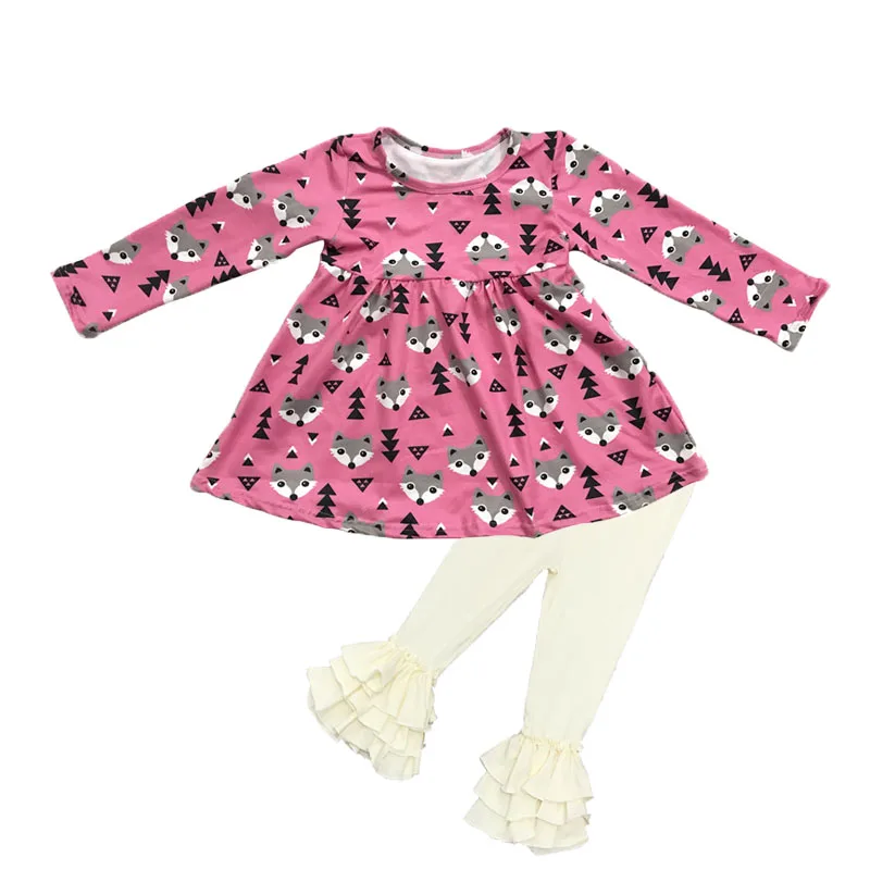 Boutique Hot sale Fox Pattern Girl Kids clothing Solid Color Pants wholesale Set, Picture
Boutique Hot sale Fox Pattern Girl Kids clothing Solid Color Pants wholesale Set, Picture