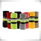 Super soft wholesale small throw activity fleece throw blanket for babies