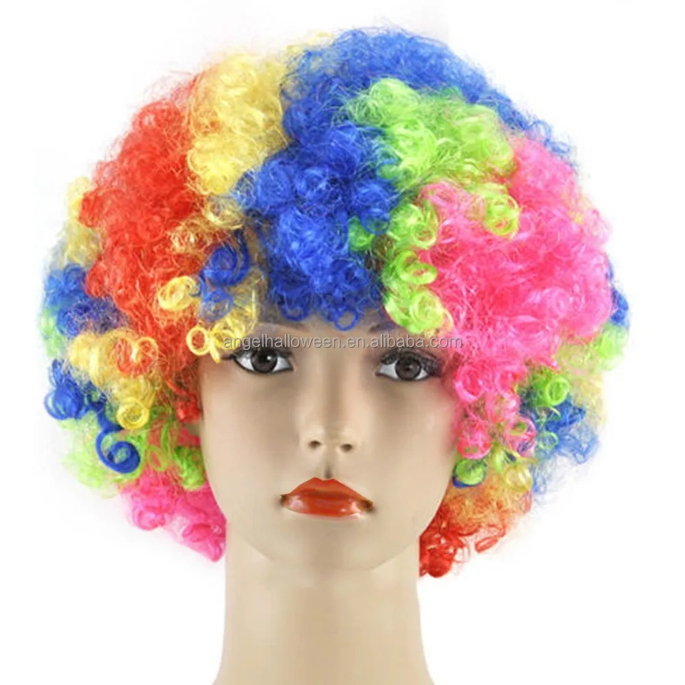 2018 clown wigs Colorful Synthetic costume Wigs for cosplay BP1564, Original color and any custom color
2018 clown wigs Colorful Synthetic costume Wigs for cosplay BP1564, Original color and any custom color