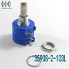 Precision Potentiometer Rotary B103 Potentiometer b103 10K Linear Potentiometer Panel Mount 10 Turn Wirewound 3590S 3590S-2-103L