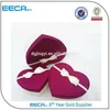 China gold supplier heart shaped red wedding packing box wholesale in DongGuan