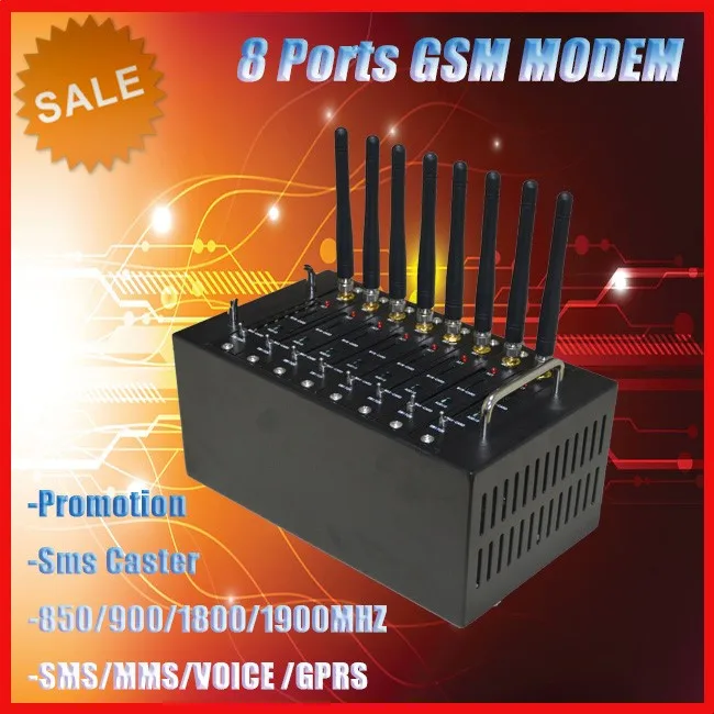 8 ports modem