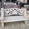 Outdoor benches garden landscaping granite park Stone benches