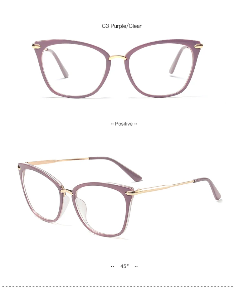 SHINELOT M892 2019 Latest Women Glasses Frame Metal Optical Eyewear Light Spectacle Frames