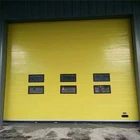 China factory pvc roll up high speed industrial automatic door