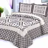 Korean Style New Design Polyester Quilted Water-washing Patchwork Comfort Bedding Set